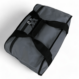 Canvas Generator Bag top view showing zipper