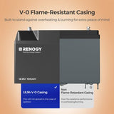 Renogy 12V 100Ah Smart LiFePO₄ Lithium Battery – Auto-Balancing & Long Life