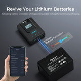 Renogy Rover Li 40A MPPT Solar Charge Controller – Max Efficiency, Battery Protection & Remote Monitoring