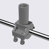 Starlink Gen 2 Bull Bar Mount – Quick-Fit Mount for Tubes & Rails (25mm–76mm Options)