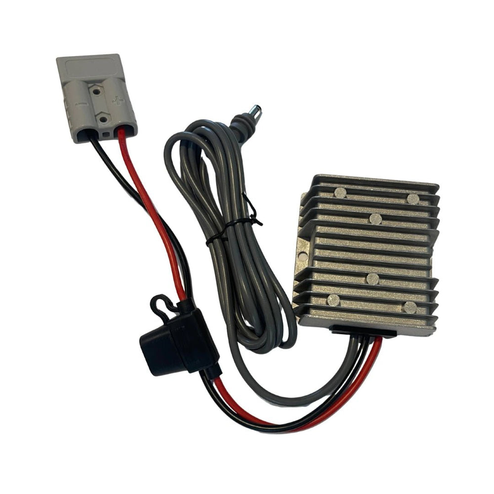 Starlink Gen 3 12V power supply with Anderson plug input and DC-DC boost converter for off-grid use