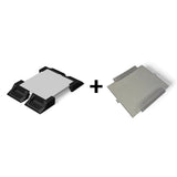 Starlink Mini Flat Mount – 4-Point Surface Mount System (Optional Clear Shield)