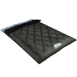 Weisshorn Double Sleeping Bag -10°C | 2-in-1 Camping Comfort with Pillows - Grey
