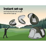 Weisshorn Instant Up Camping Tent – 4–5 Person