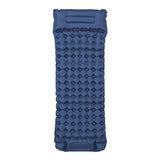 Weisshorn Self-Inflating Camping Mattress – Single Sleeping Mat with Pillow | 9cm Thick | Blue