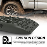 X-BULL Gen 3.0 Recovery Tracks in olive colour showing friction design