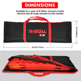 X-BULL Recovery Tracks Carry Bag – Heavy-Duty 4WD Storage (Black)