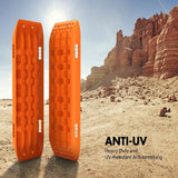 X-BULL Recovery Tracks Gen 2.0 for Sand, Snow and Mud - (2 pairs) Orange