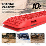 X-BULL Recovery Tracks Gen 2.0 for Sand, Snow and Mud - Red