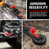 X-BULL Soft Shackle & Recovery Ring Kit – Lightweight Snatch Recovery Solution