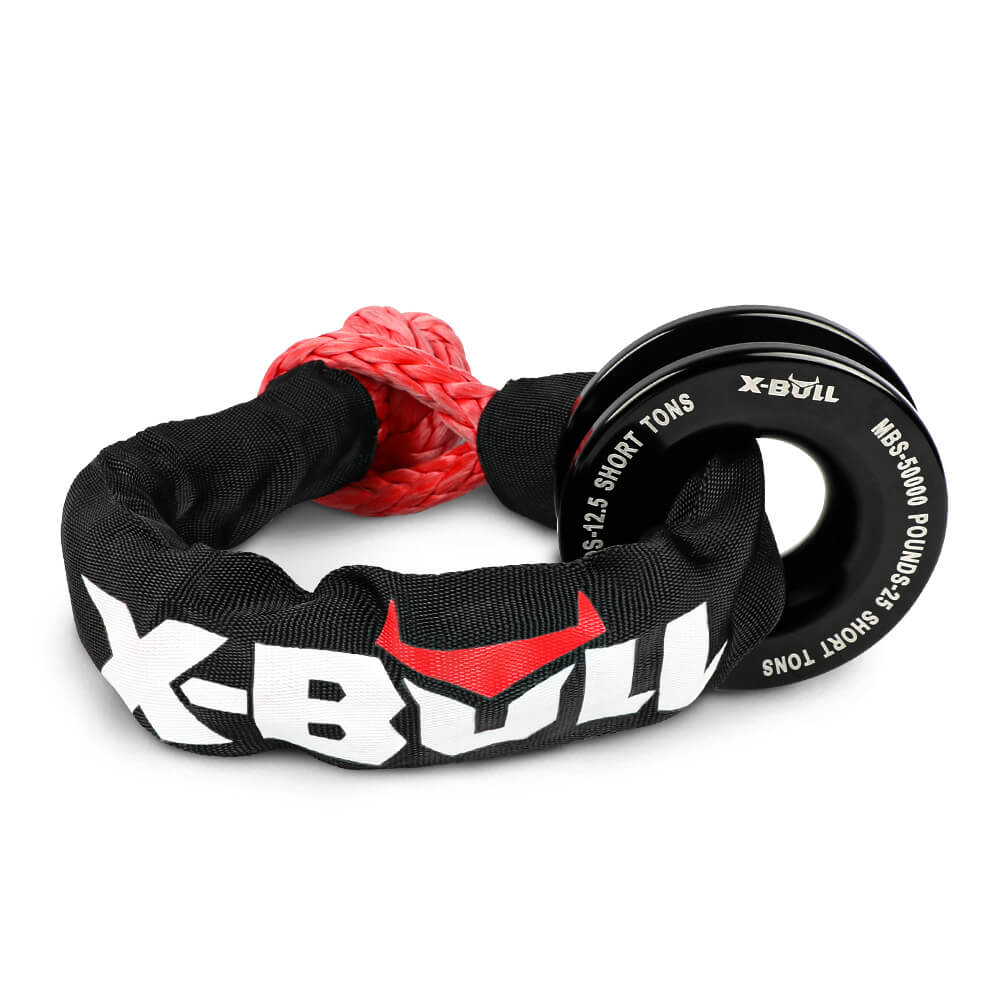 Shakel Rind X-BULL Soft Shackle & Recovery Ring Kit – 4WD Recovery – Campalot